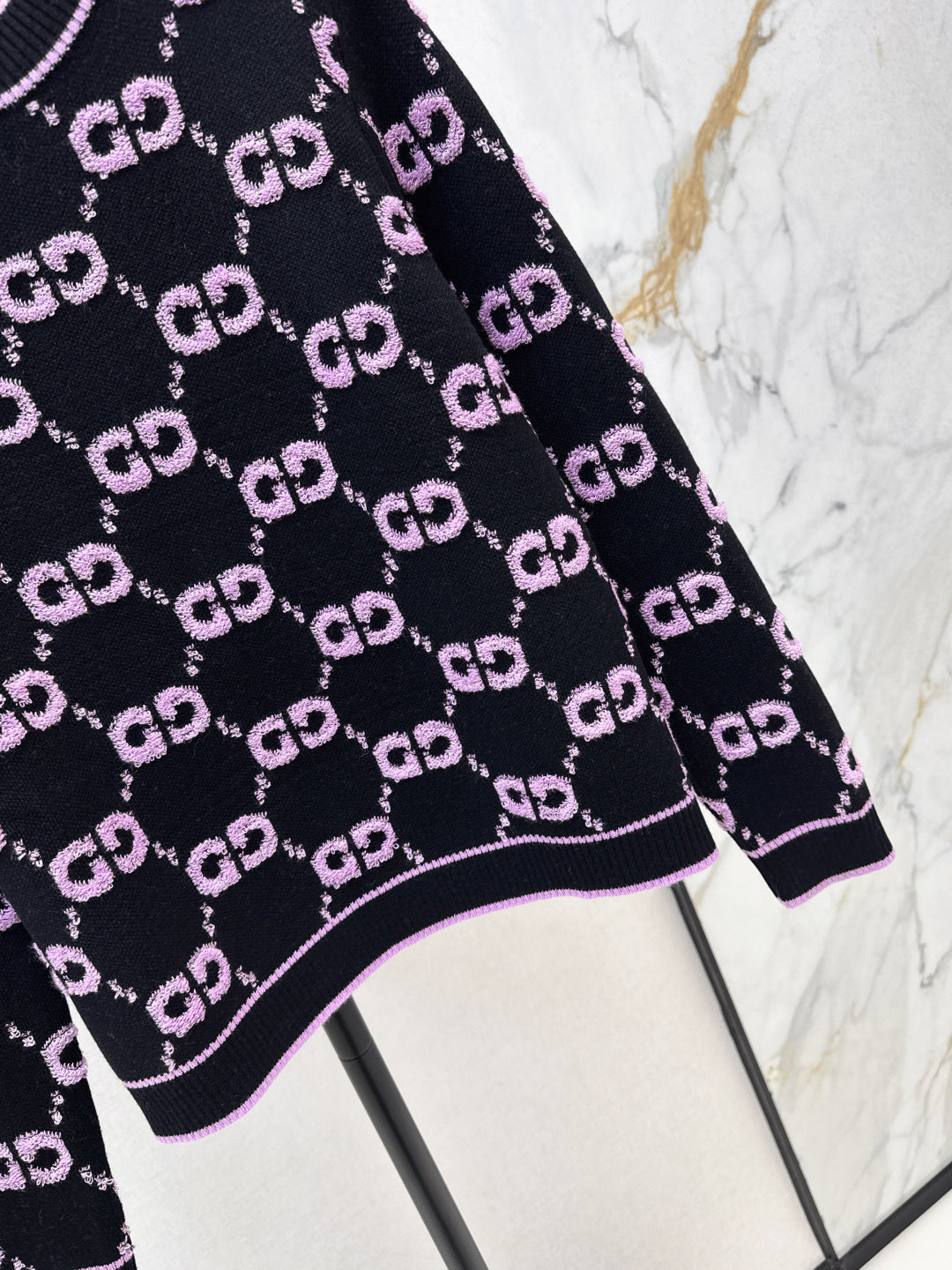 Gucc 25fw jacquard sweater