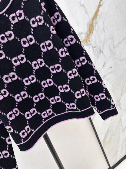 Gucc 25fw jacquard sweater