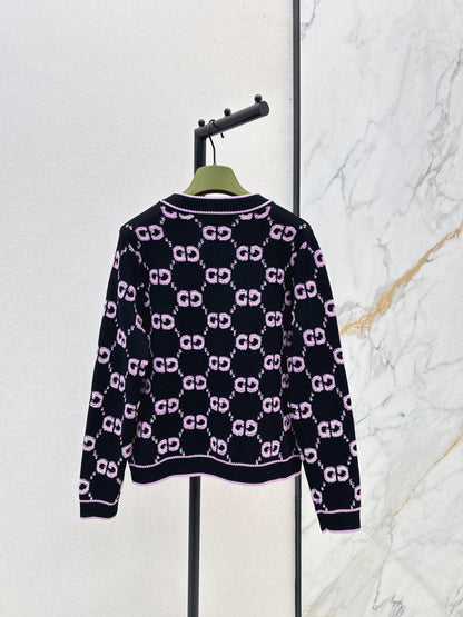 Gucc 25fw jacquard sweater