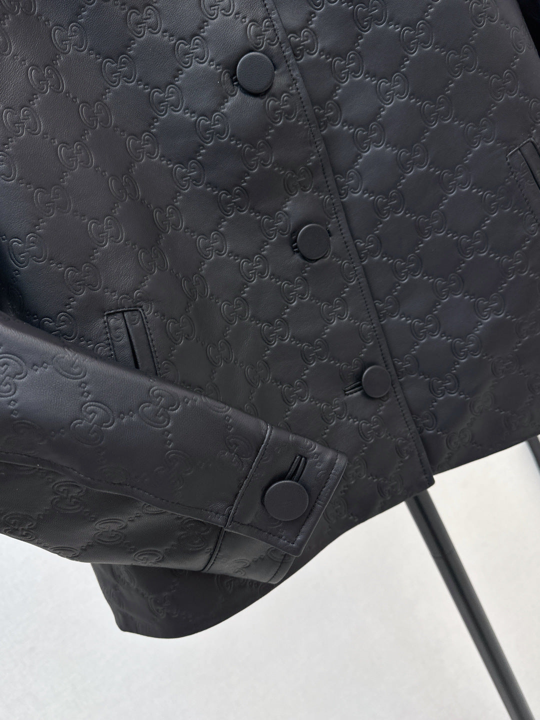 Guc 25fw leather jacket