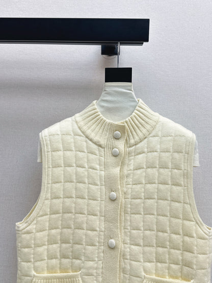 Brun 25fw knit vest