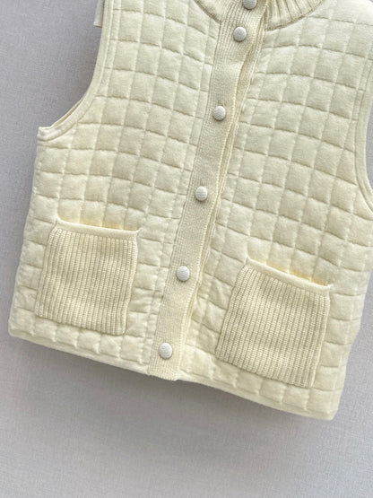 Brun 25fw knit vest