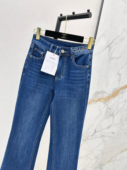 Chan 25fw plush jeans