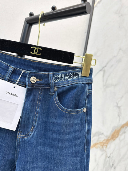 Chan 25fw plush jeans
