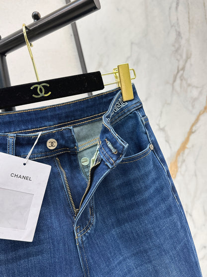 Chan 25fw plush jeans