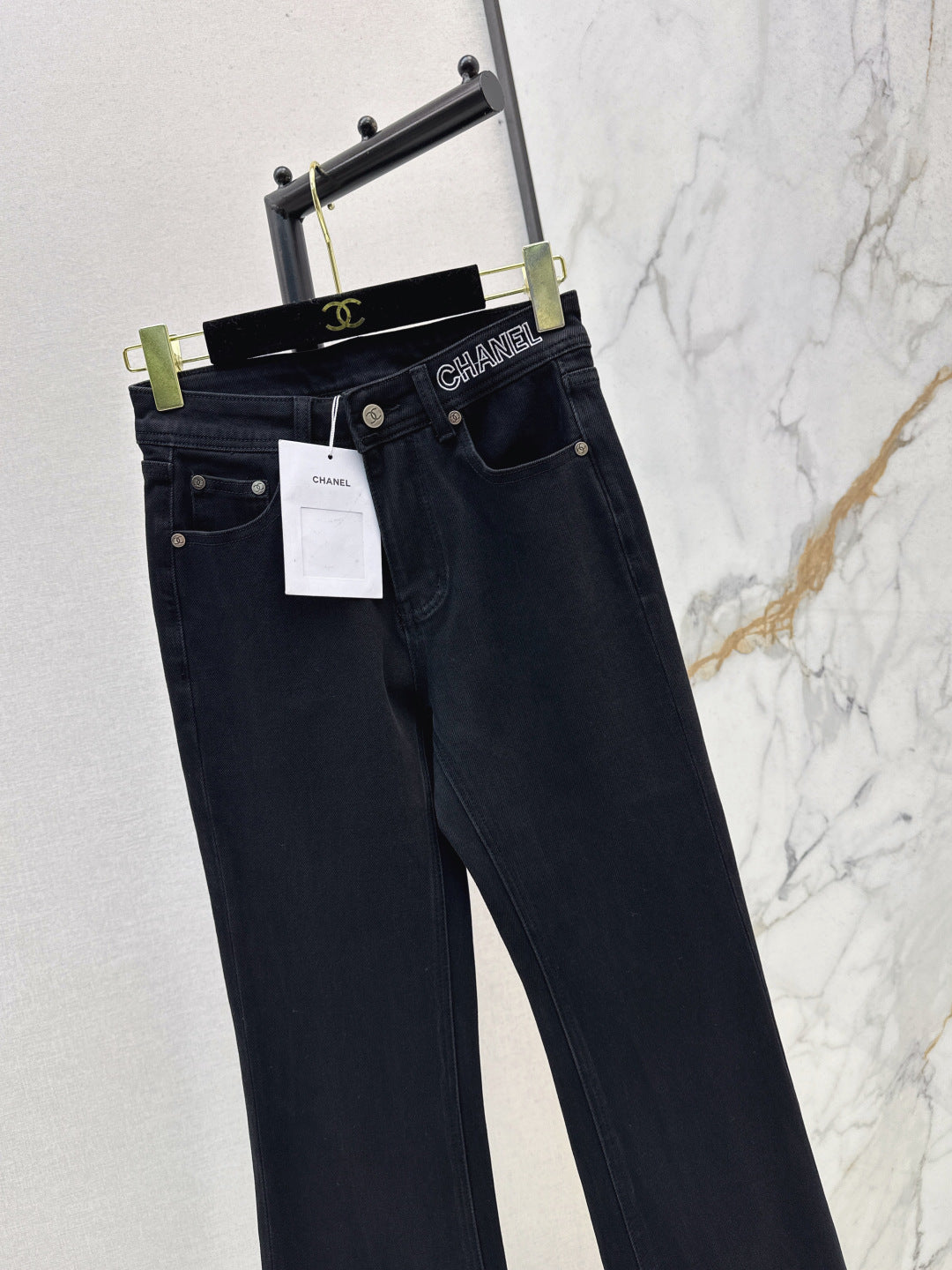 Chan 25fw plush jeans