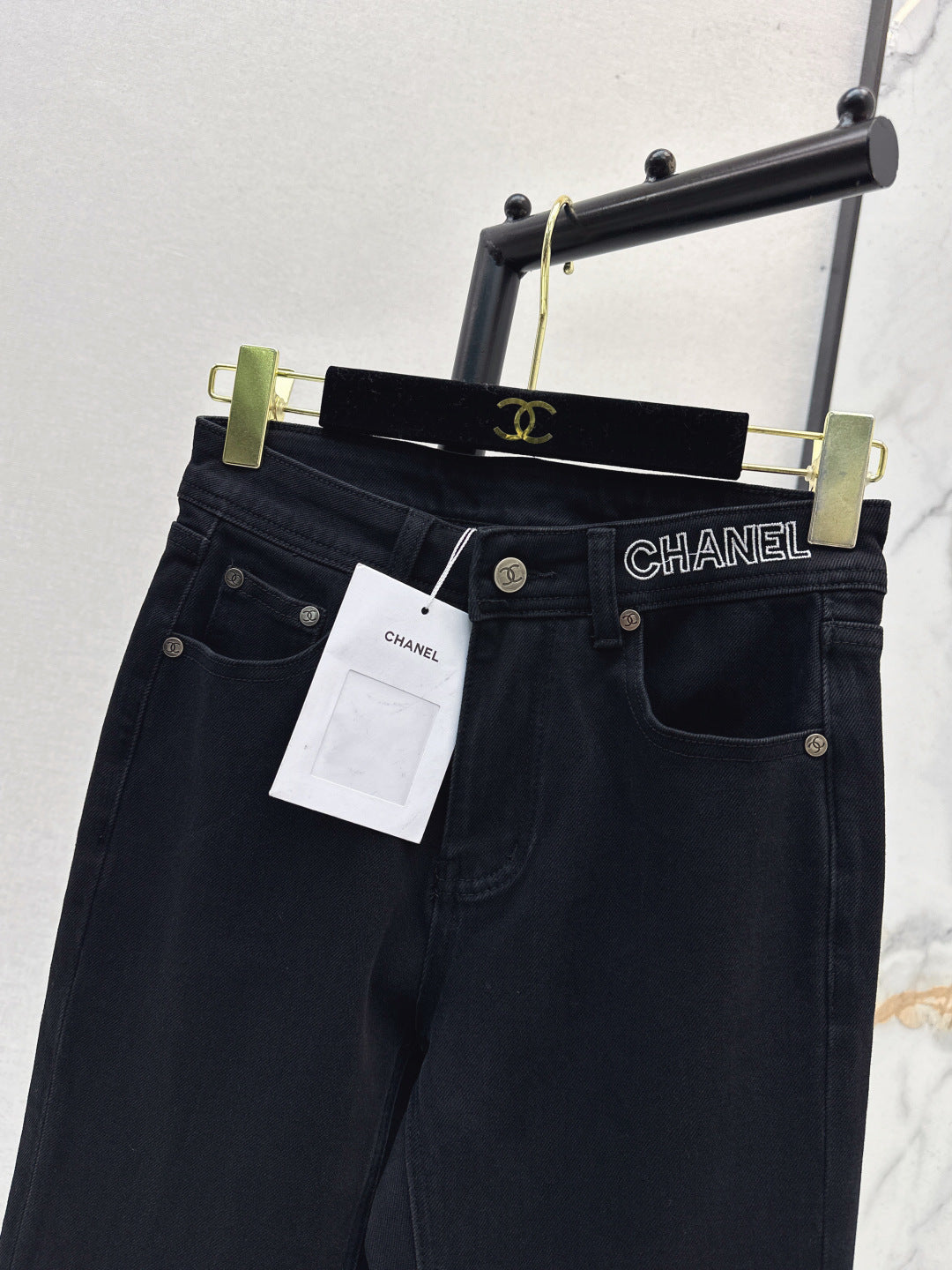 Chan 25fw plush jeans