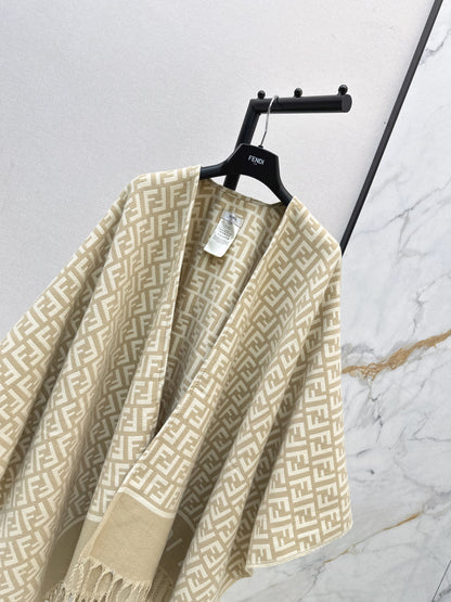 Fend 25fw cashmere cape
