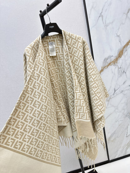 Fend 25fw cashmere cape