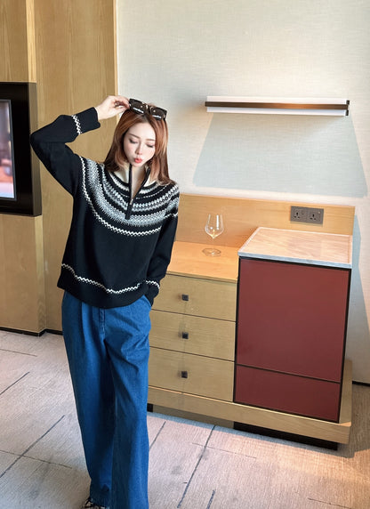 Loro 25fw knitted sweater