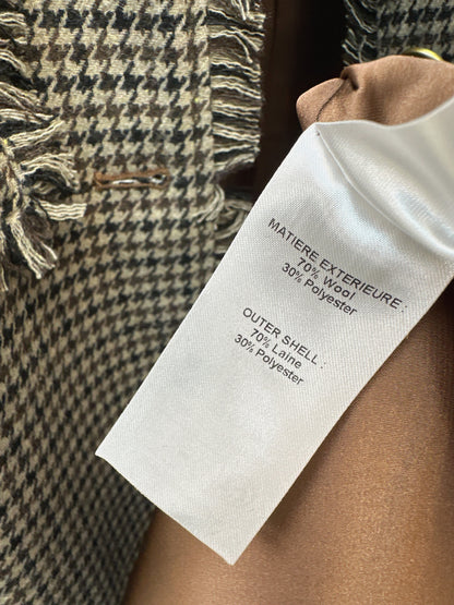 Chol 25fw houndstooth overcoats