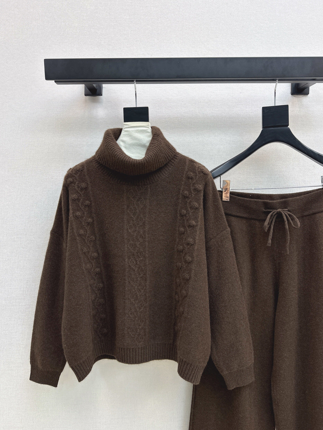 Ralp 25fw turtleneck sweater pants set