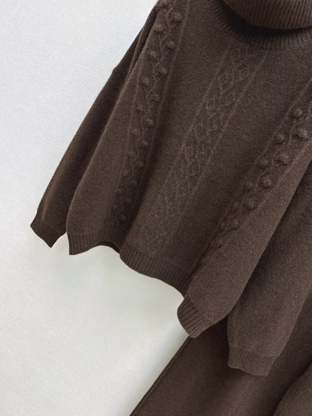 Ralp 25fw turtleneck sweater pants set