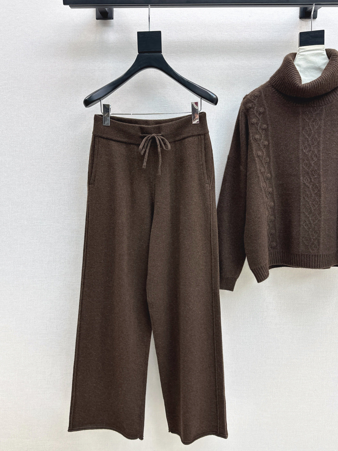 Ralp 25fw turtleneck sweater pants set