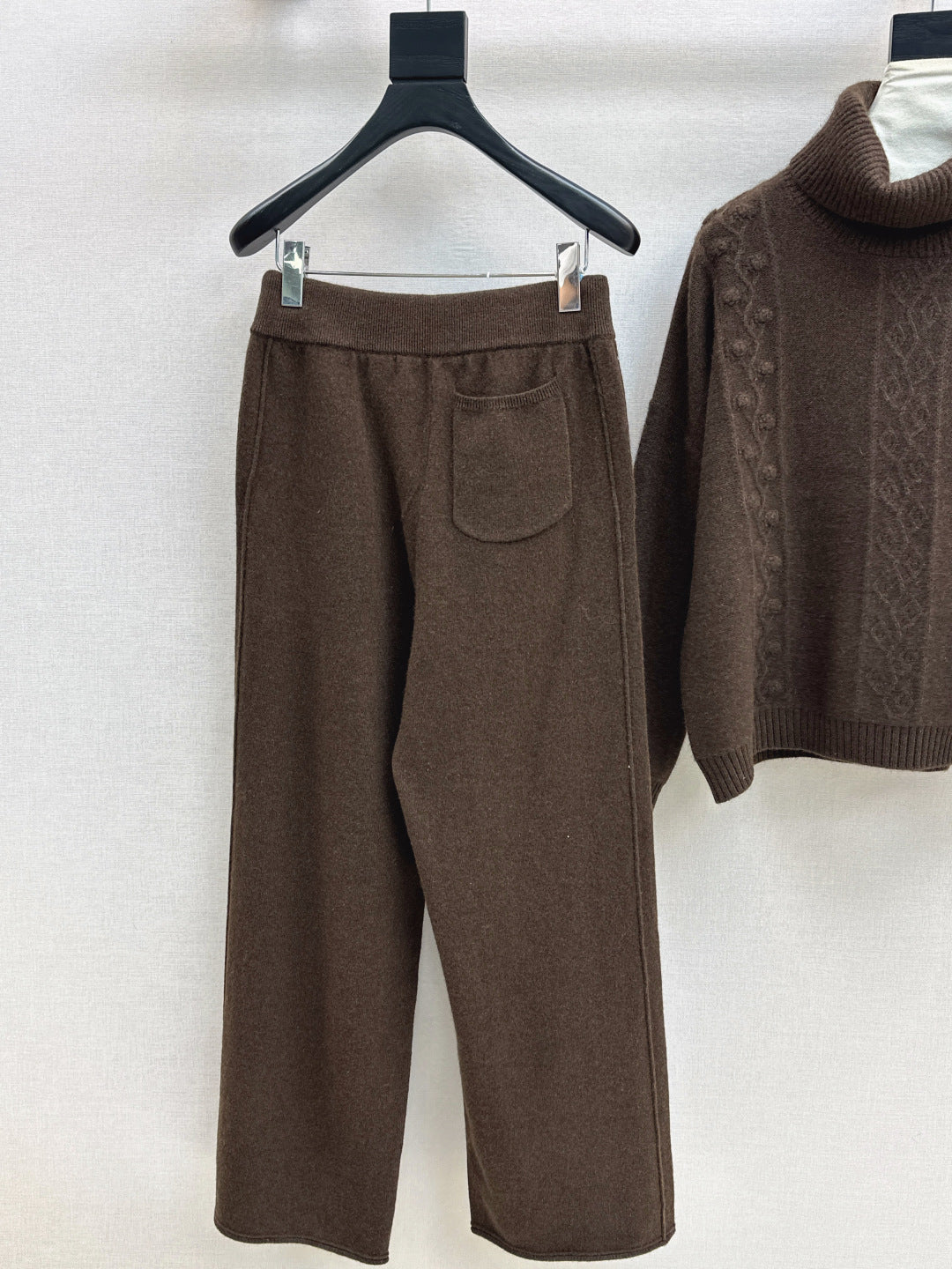 Ralp 25fw turtleneck sweater pants set