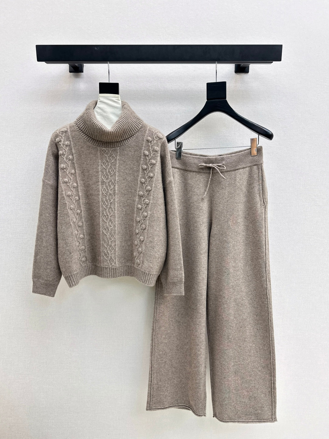 Ralp 25fw turtleneck sweater pants set