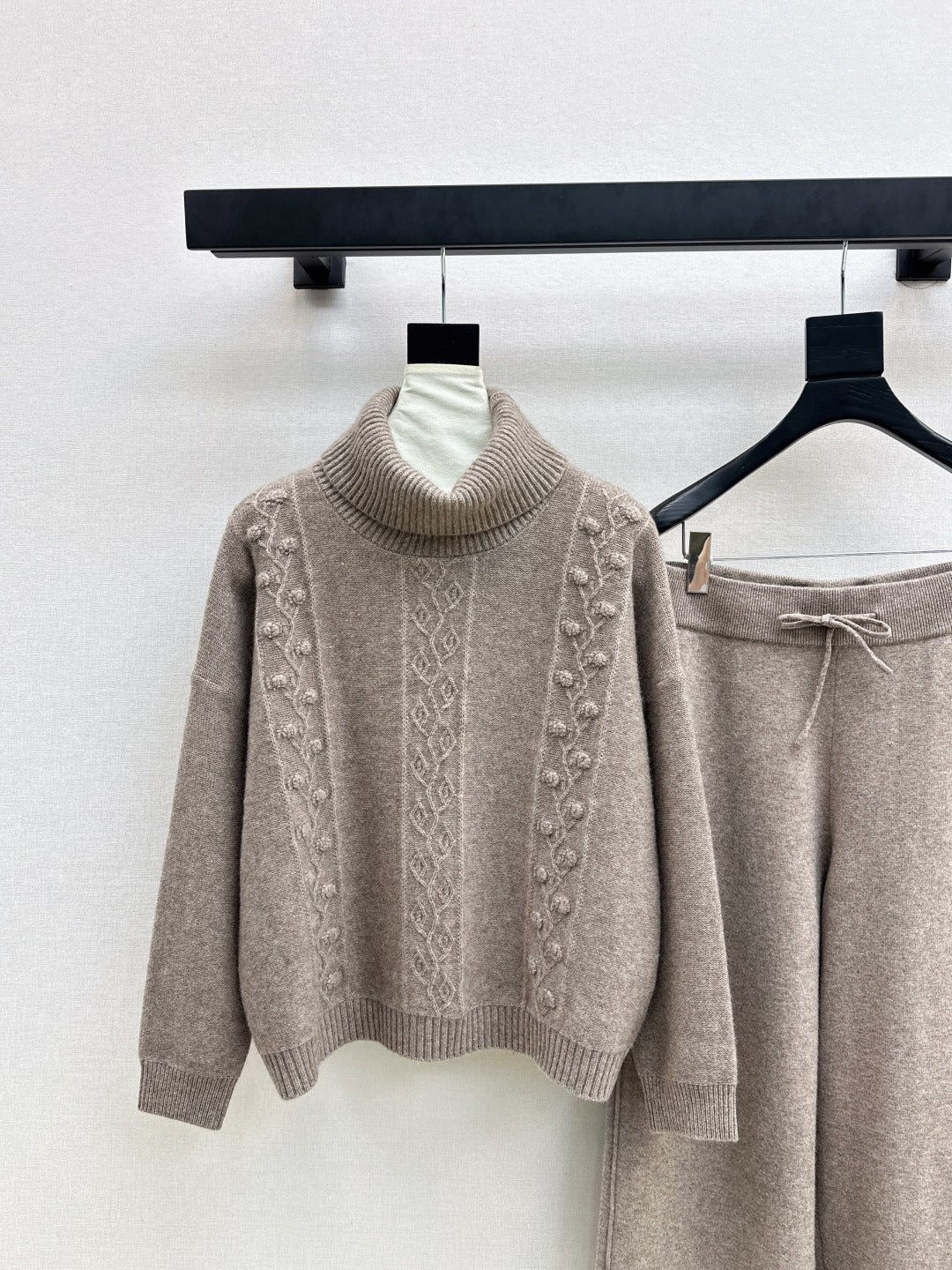 Ralp 25fw turtleneck sweater pants set