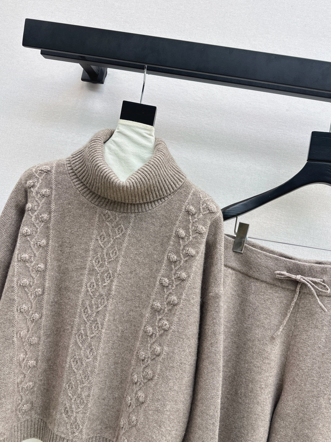 Ralp 25fw turtleneck sweater pants set