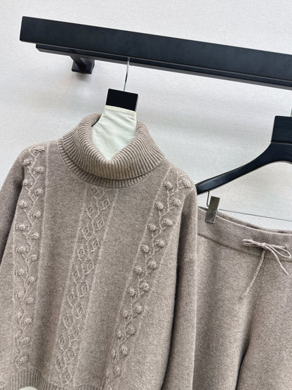 Ralp 25fw turtleneck sweater pants set