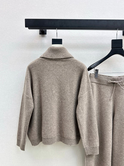 Ralp 25fw turtleneck sweater pants set