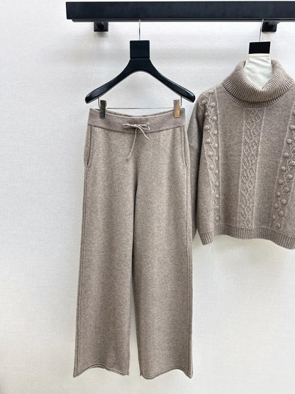 Ralp 25fw turtleneck sweater pants set