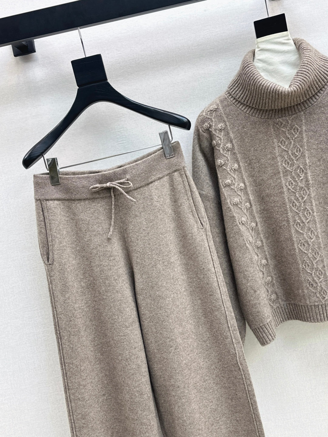 Ralp 25fw turtleneck sweater pants set