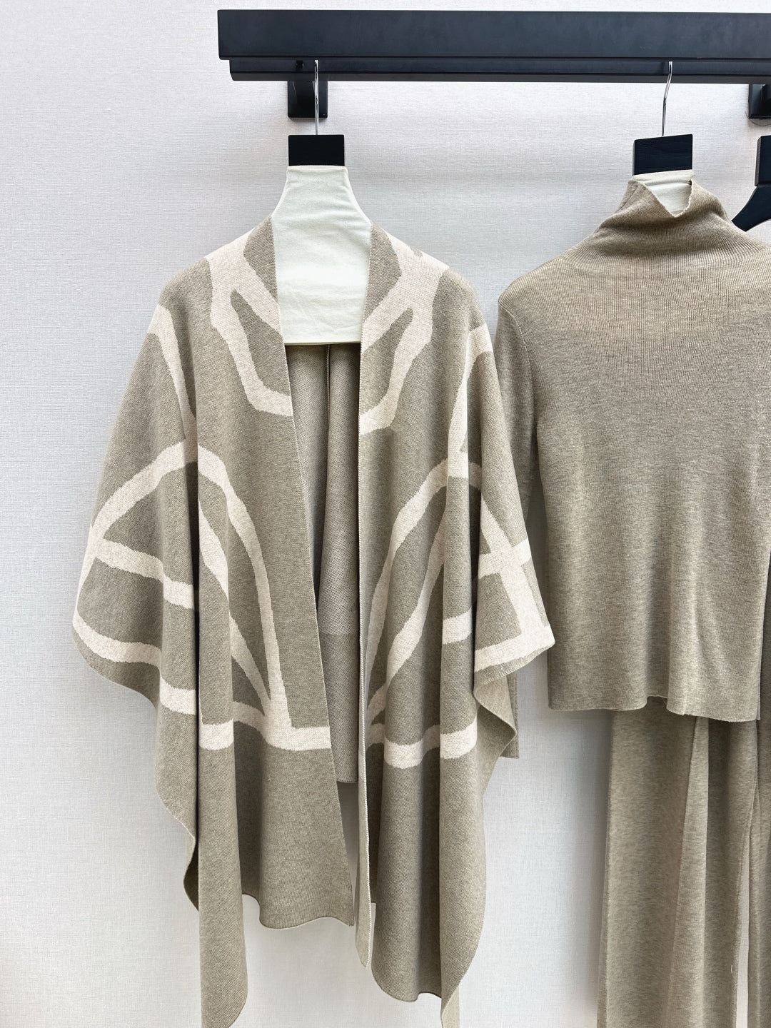 Max 25fw knit base layer shawl pants set