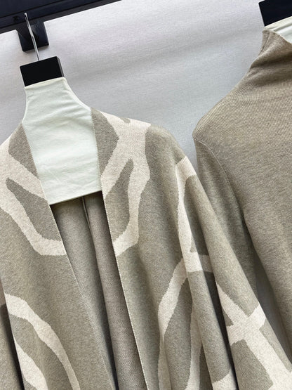 Max 25fw knit base layer shawl pants set