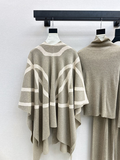 Max 25fw knit base layer shawl pants set