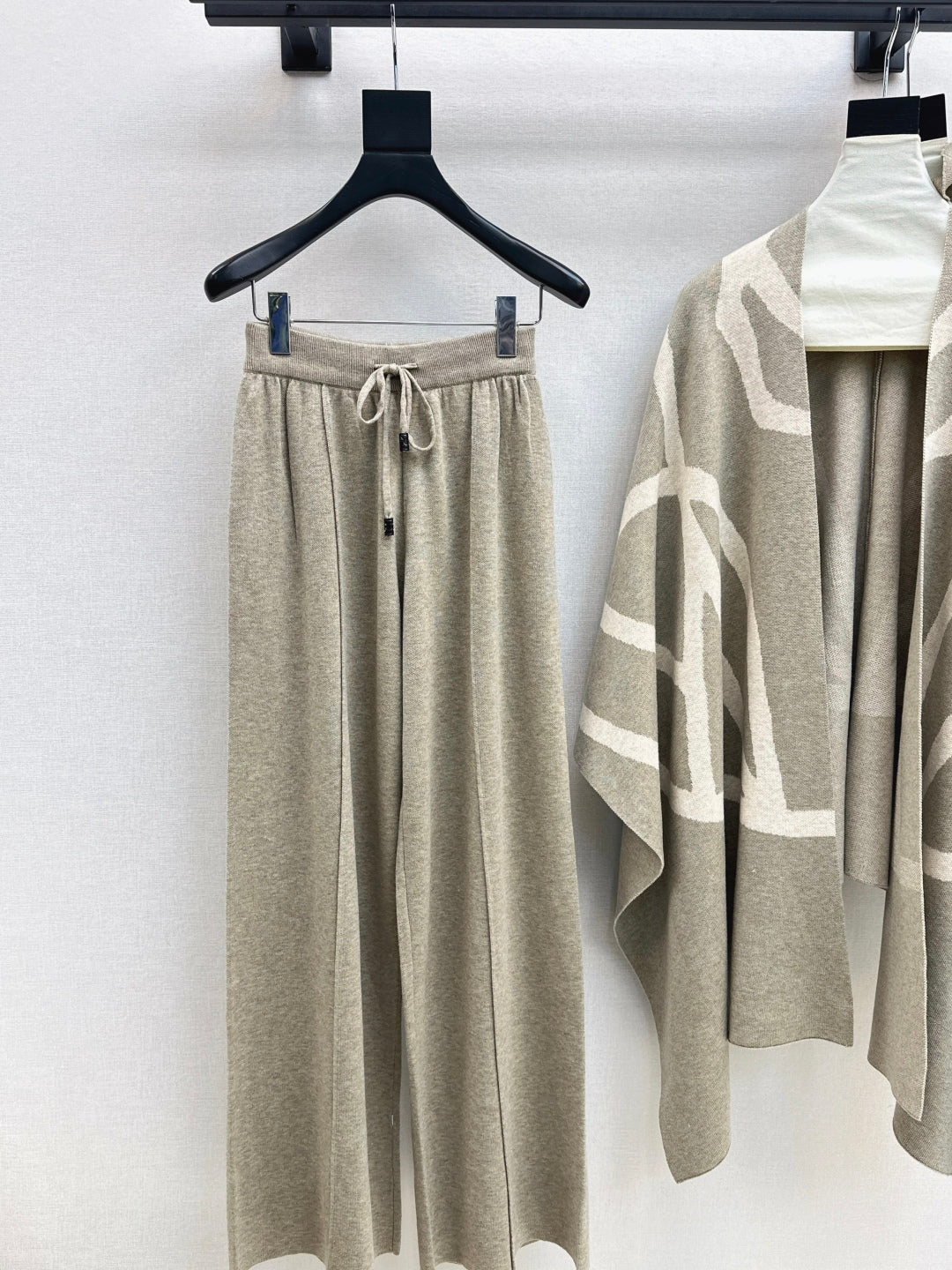 Max 25fw knit base layer shawl pants set