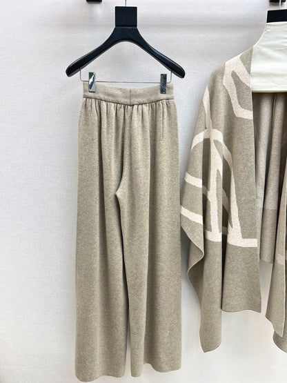 Max 25fw knit base layer shawl pants set