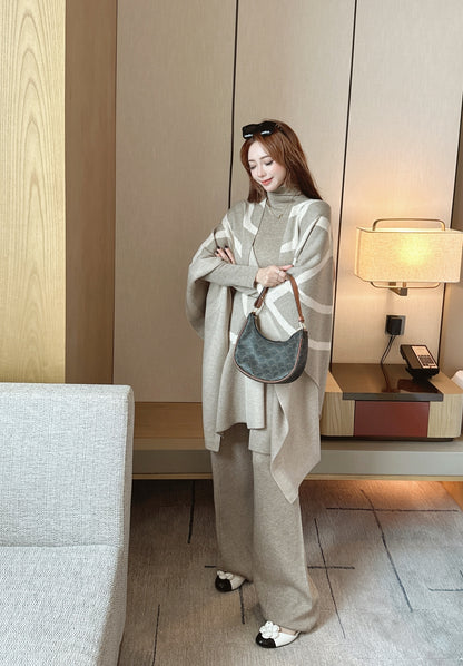 Max 25fw knit base layer shawl pants set