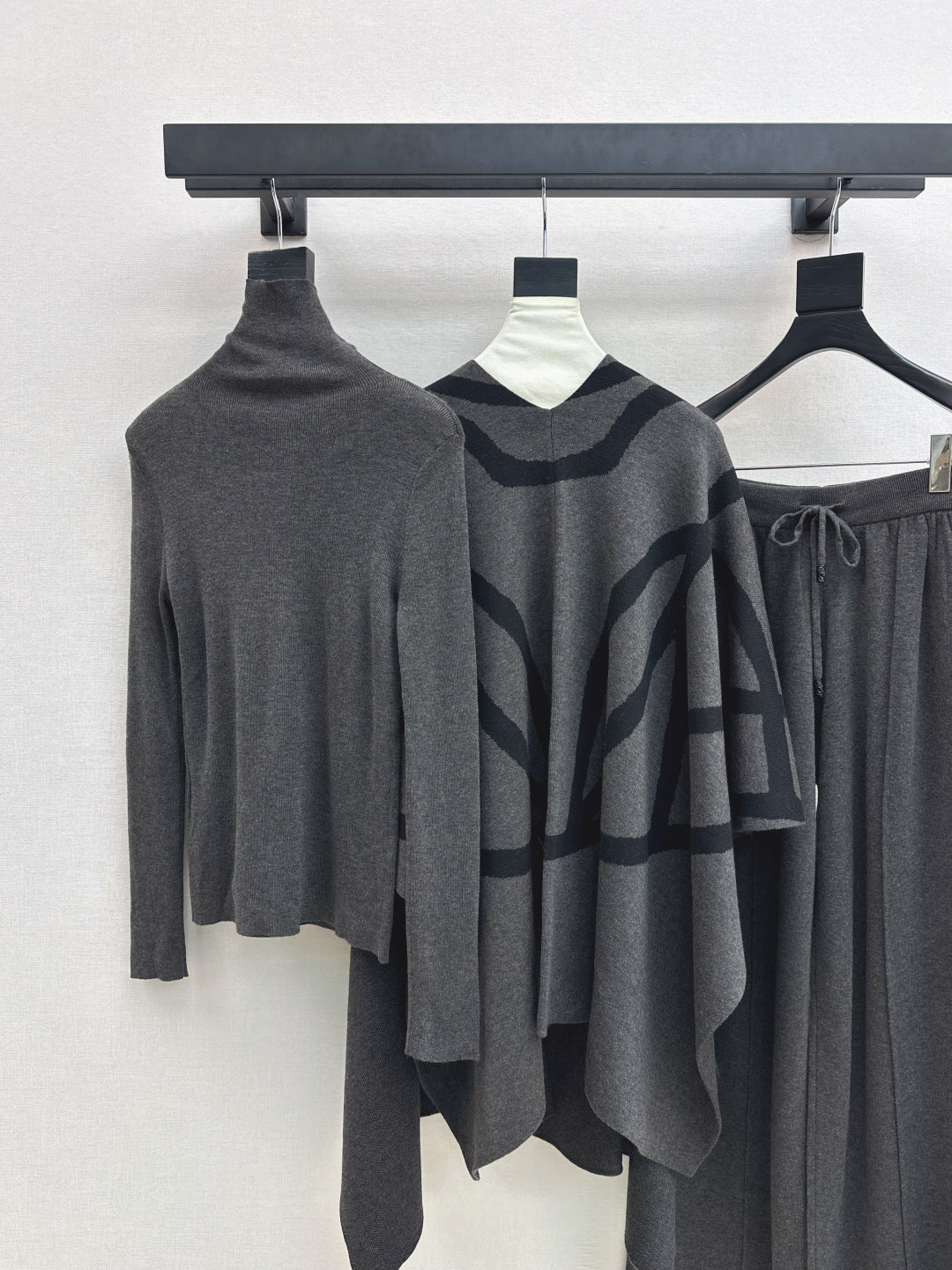 Max 25fw knit base layer shawl pants set