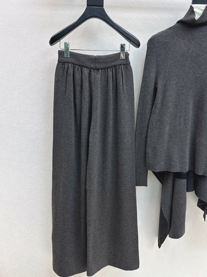 Max 25fw knit base layer shawl pants set