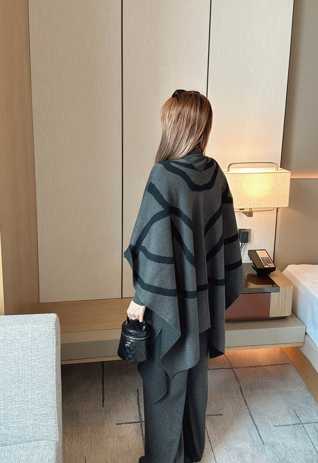 Max 25fw knit base layer shawl pants set