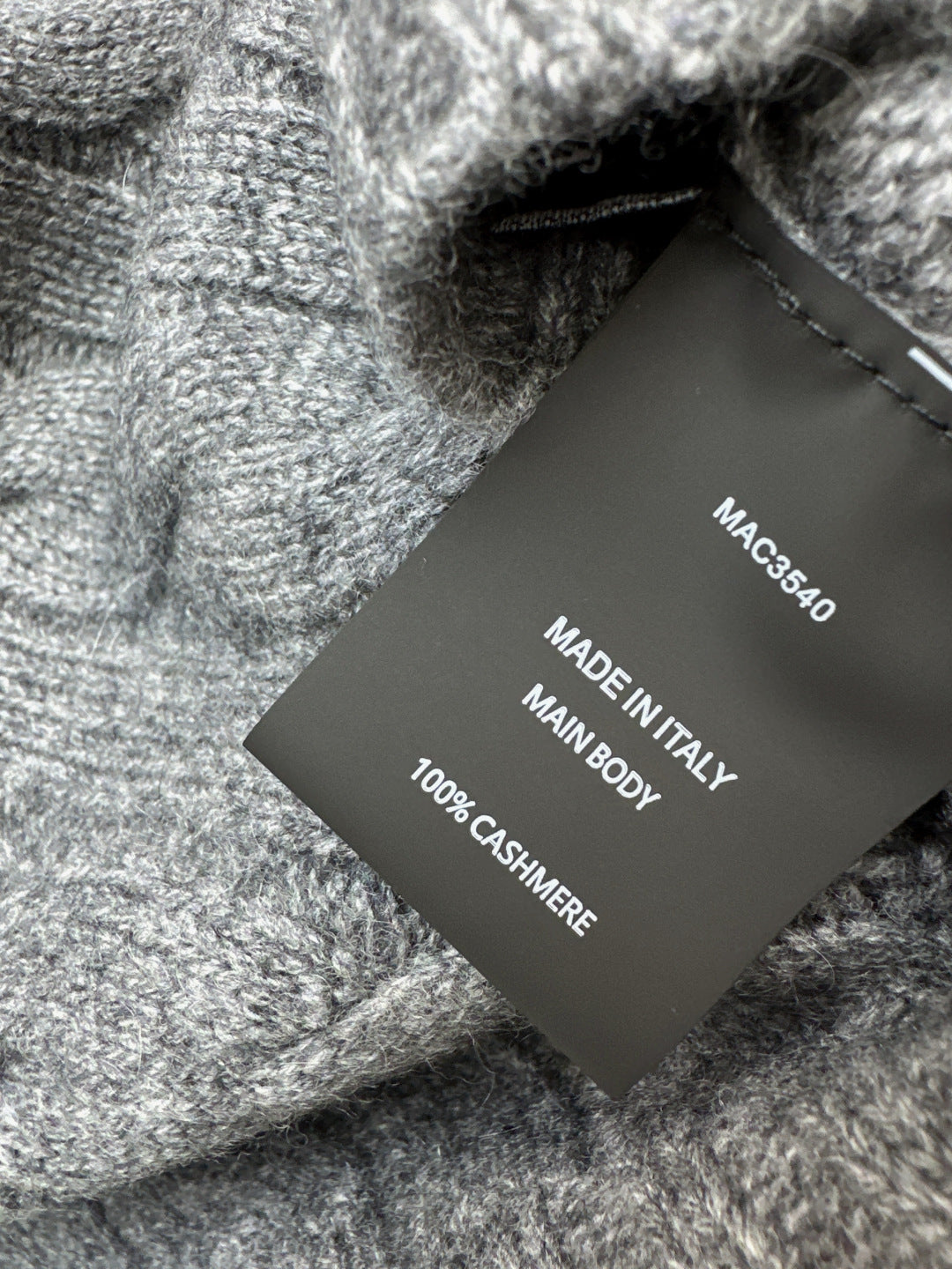 Ralp 25fw cashmere sweater