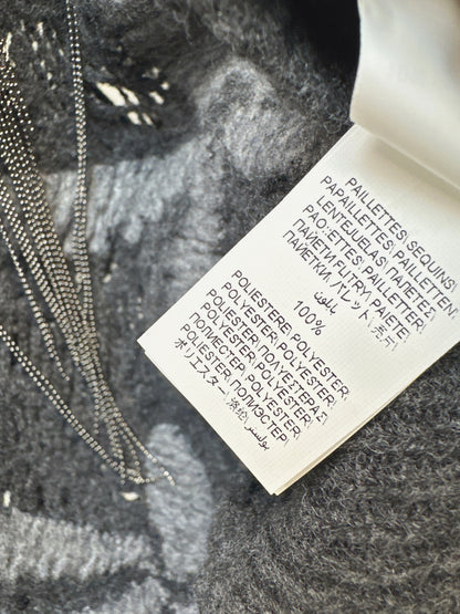 Brun 25fw embroidery sweater