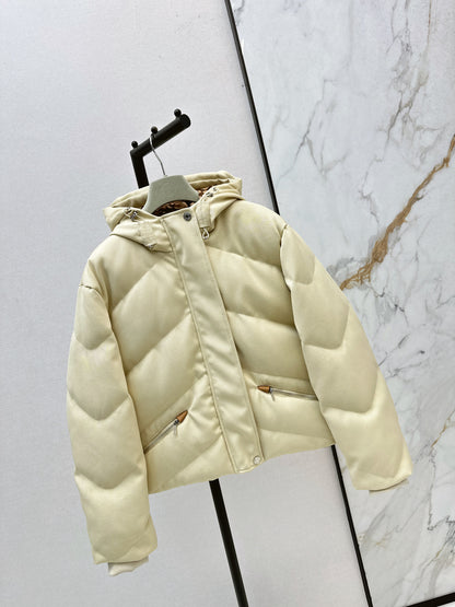 Herm 25fw hooded down jacket