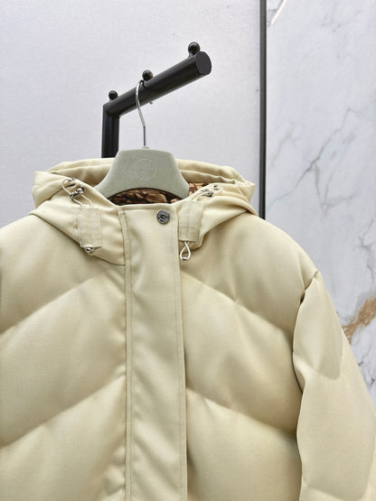 Herm 25fw hooded down jacket