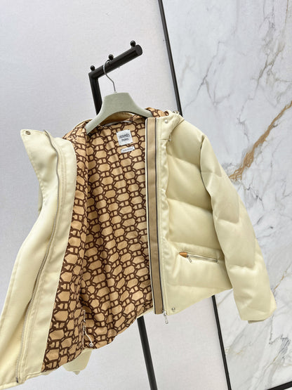 Herm 25fw hooded down jacket
