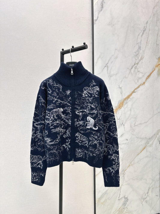 CD 25fw embroidery jacket