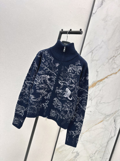 CD 25fw embroidery jacket