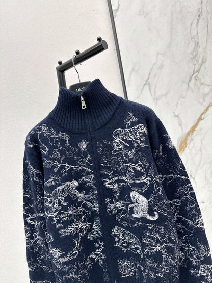 CD 25fw embroidery jacket