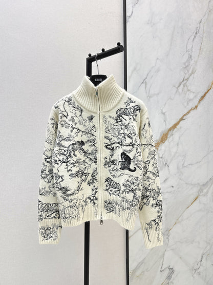 CD 25fw embroidery jacket