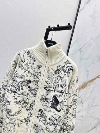 CD 25fw embroidery jacket