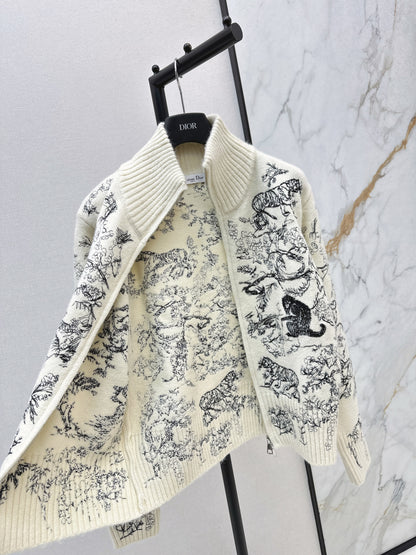 CD 25fw embroidery jacket