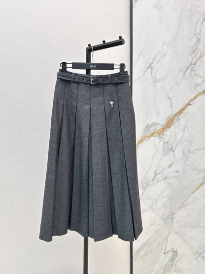 CD 25fw pleated skirt