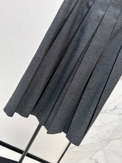 CD 25fw pleated skirt