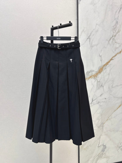 CD 25fw pleated skirt