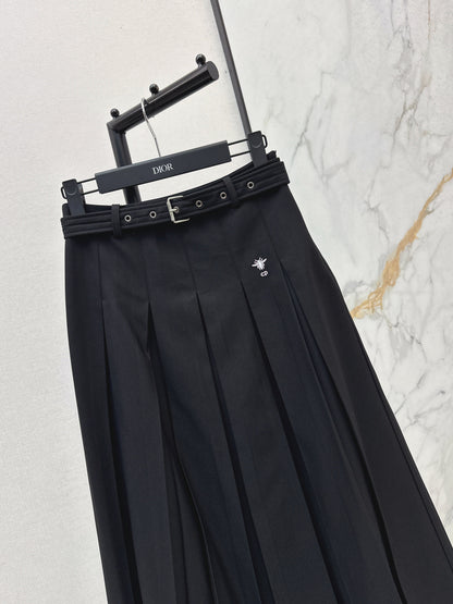 CD 25fw pleated skirt